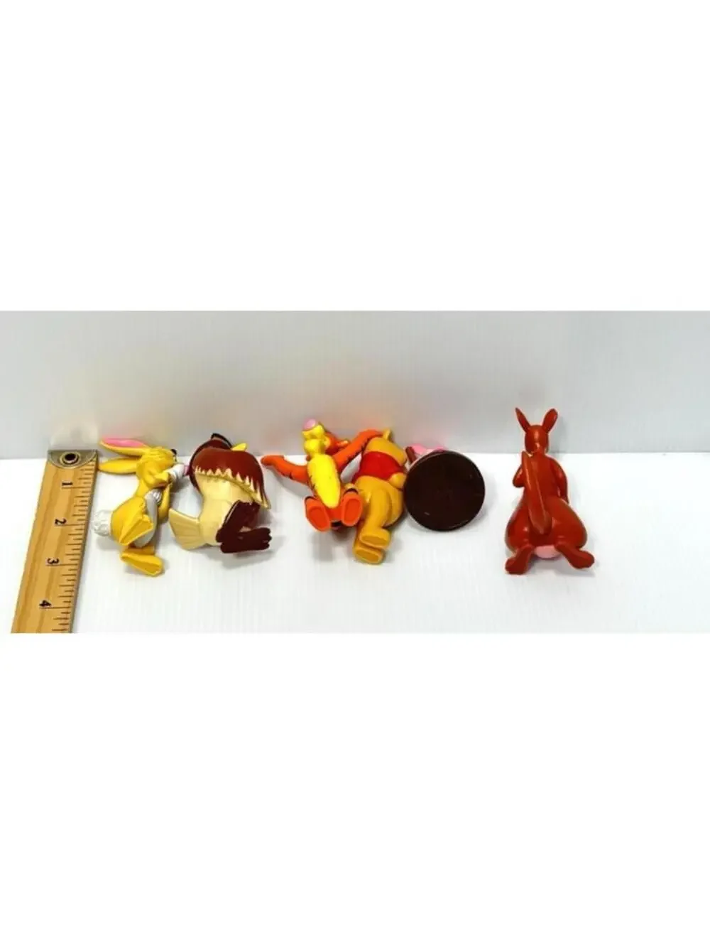 Winnie the Pooh & Friends PVC Figures Lot of 6 - Rabbit, Owl, Tigger, Pooh..GUC